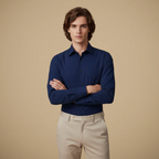 Men’s long sleeve shirt button down fit