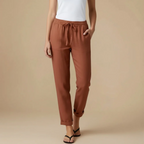 Women’s elastic waist drawstring pants