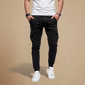 Men's casual slim fit cargo joggers