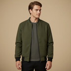 Men's zip bomber jacket