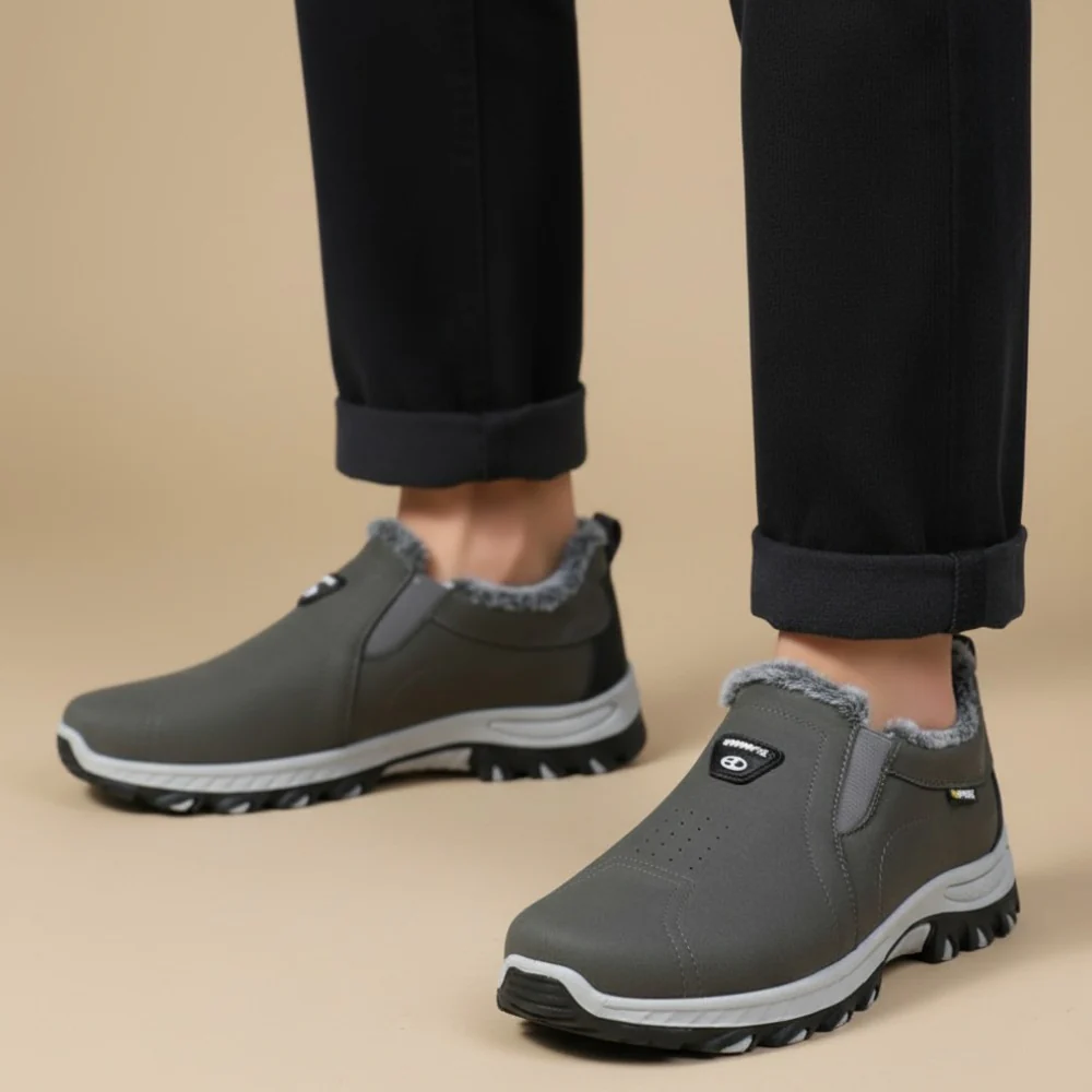 Men's winter slip on outdoor shoes