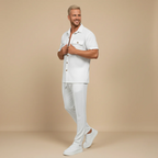 Men's waffle textured summer set