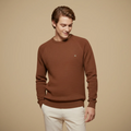 Men's long sleeve crew neck sweater