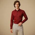 Men’s long sleeve shirt button down fit