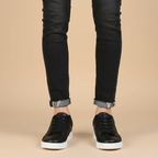 Men's lace-up casual flat sneakers