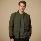 Men's zip bomber jacket