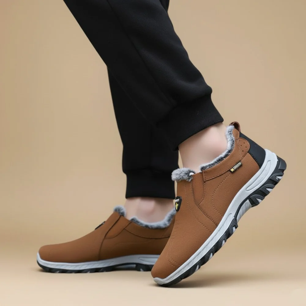 Men's winter slip on outdoor shoes