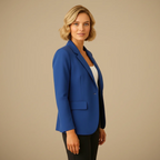 Women's long sleeve office blazer
