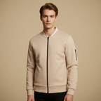 Men's zip bomber jacket