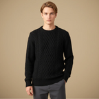 Men’s long sleeve round neck sweater