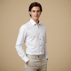 Men’s long sleeve shirt button down fit