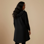 Women’s long zip hoodie jacket