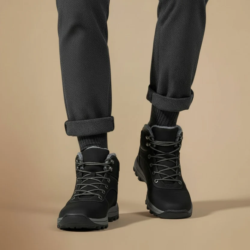 Men's outdoor lace up ankle boots