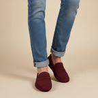 Men's slip on driving loafers with flexible sole