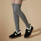 Women’s casual slip on plush shoes