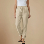 Women’s elastic waist drawstring pants