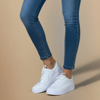 Women’s lace up platform sneakers