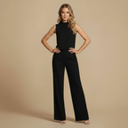 Women’s sleeveless ankle length jumpsuit