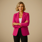 Women's long sleeve office blazer