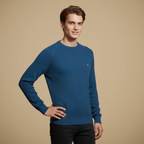 Men's long sleeve crew neck sweater