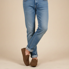 Men's slip on driving loafers with flexible sole