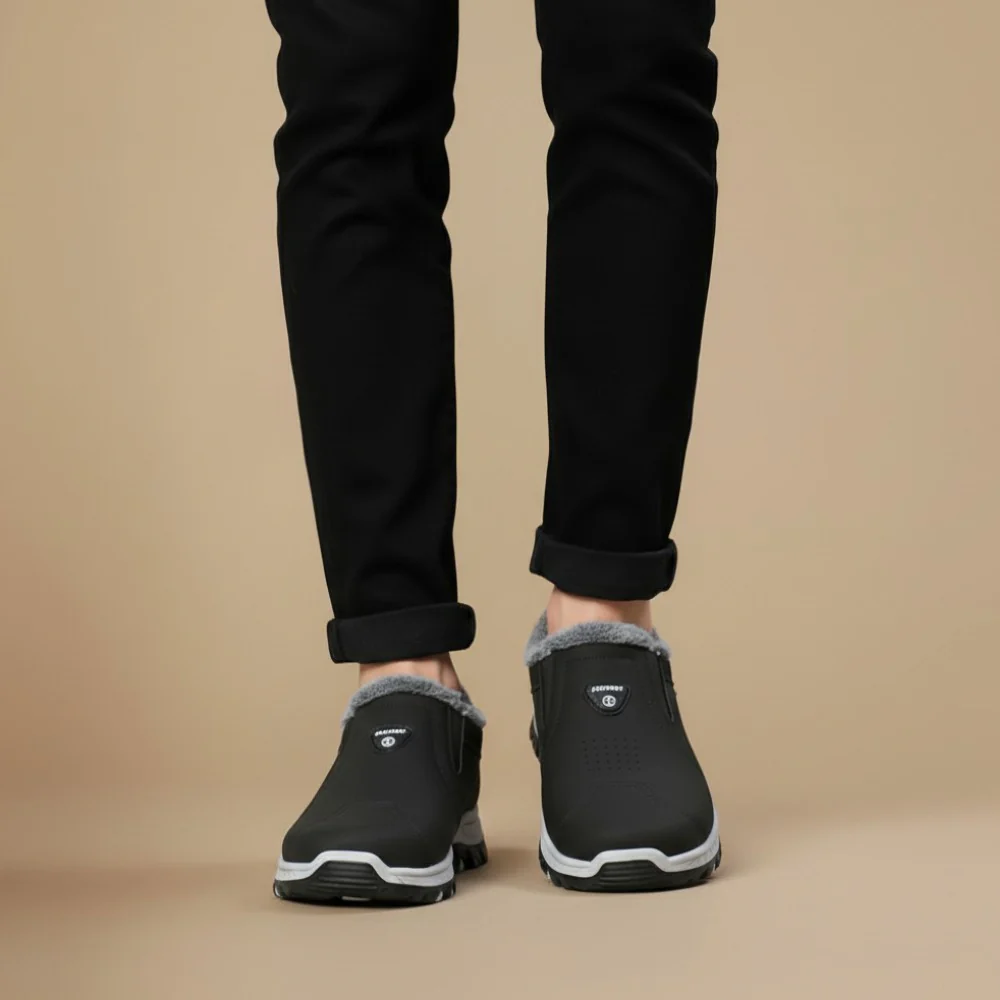 Men's winter slip on outdoor shoes