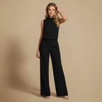 Women’s sleeveless ankle length jumpsuit