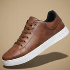 Men's lace-up casual flat sneakers