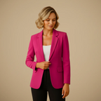 Women's long sleeve office blazer