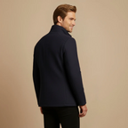 Men’s high-collar winter coat with inner layer