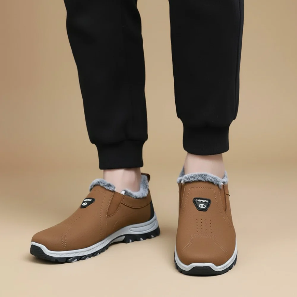 Men's winter slip on outdoor shoes