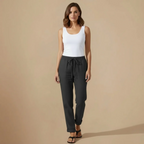 Women’s elastic waist drawstring pants