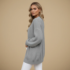 Women's long sleeve open front cardigan