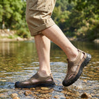 Mesh Cutout Orthopedic Clogs for Men – Breathable Comfort & Support