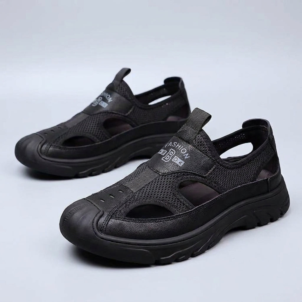 Mesh Cutout Orthopedic Clogs for Men – Breathable Comfort & Support