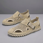 Orthopedic Closed-Toe Fisherman Sandals for Men – Breathable Comfort & Support