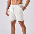 Relaxed Fit Ribbed Drawstring Corduroy Shorts for Men – Casual Comfortable Style